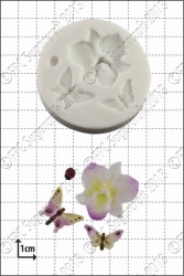 'Orchid & Insects' Silicone Mould
